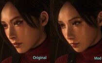 Resident Evil 4 Remake Ada Wong facial adjustment