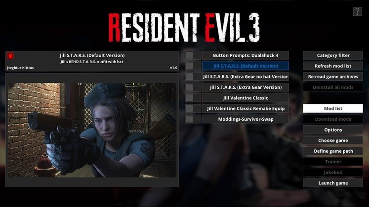 The Best Resident Evil 3 Remake Mods