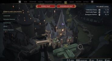 Hogwarts Legacy Floo Flame Locations Guide